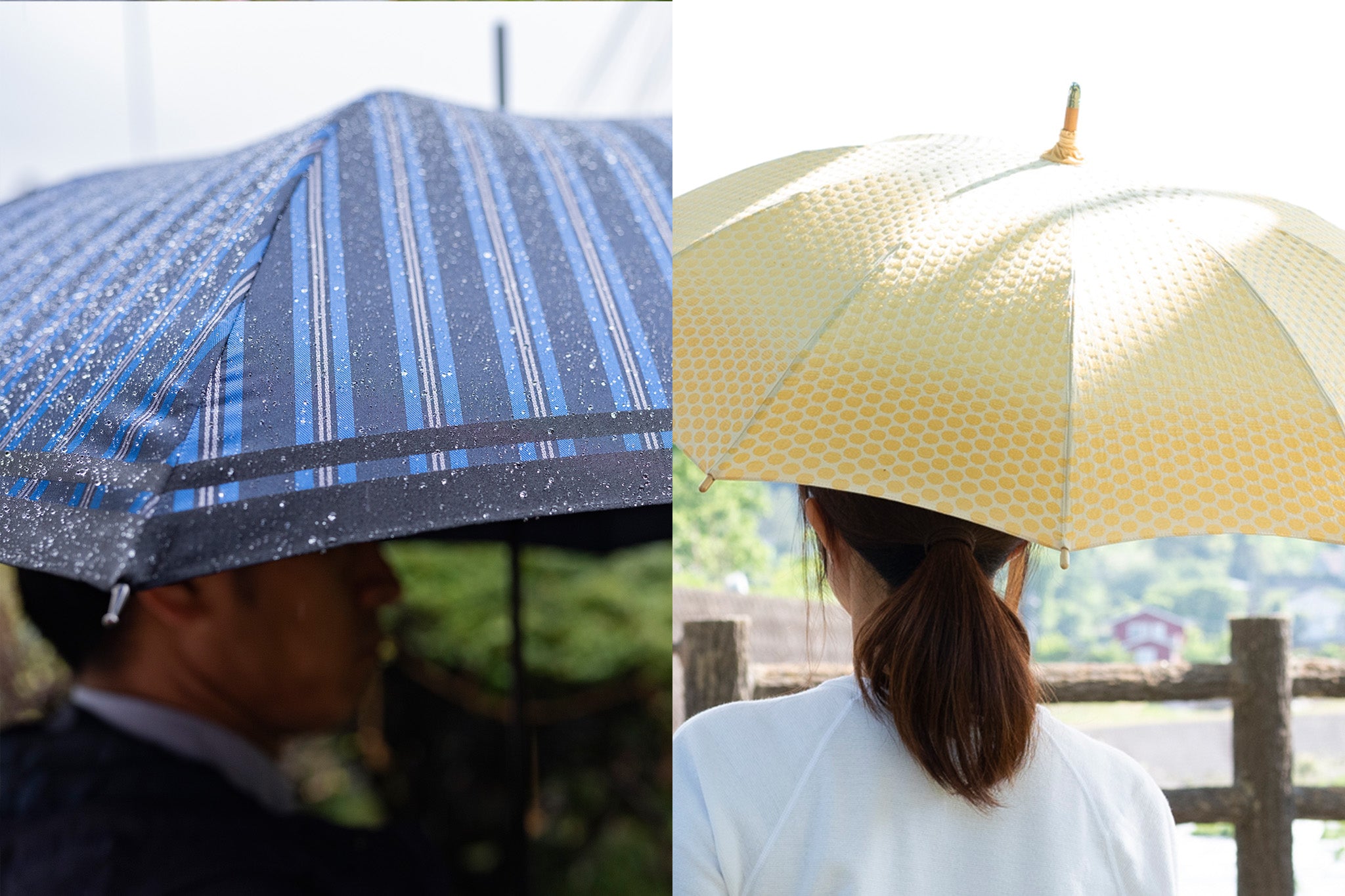 雨傘と日傘の違いとは?代用はできる?傘の違いや特徴を解説します