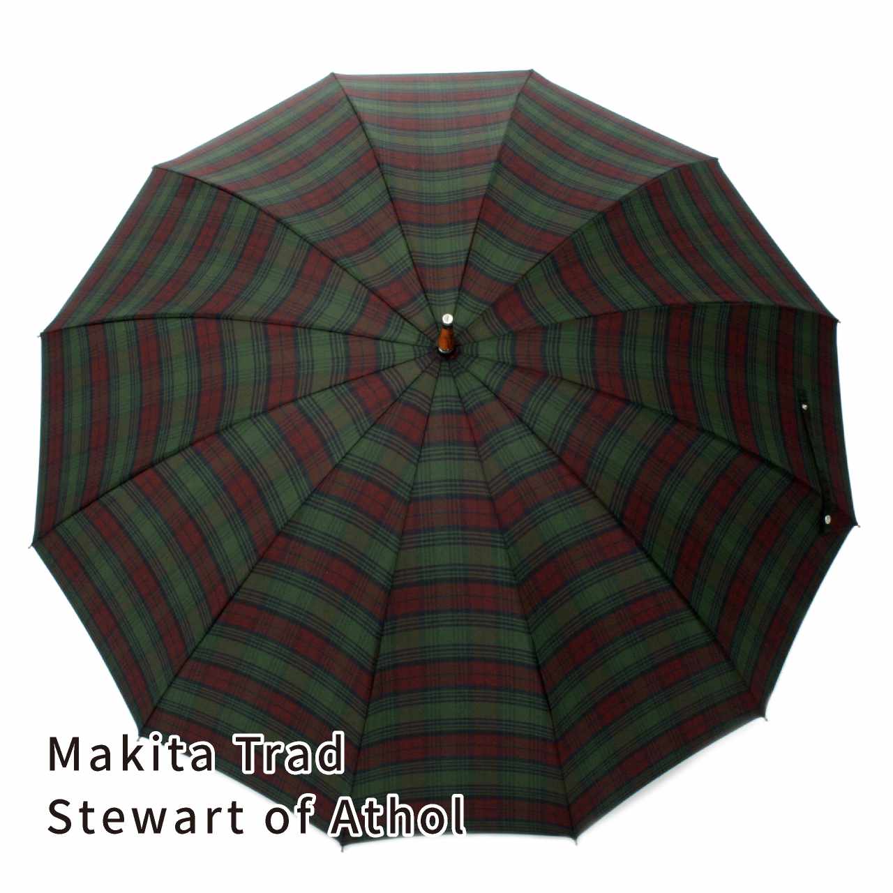 晴雨兼用 メンズ Makita Trad Stewart of Athol 長傘