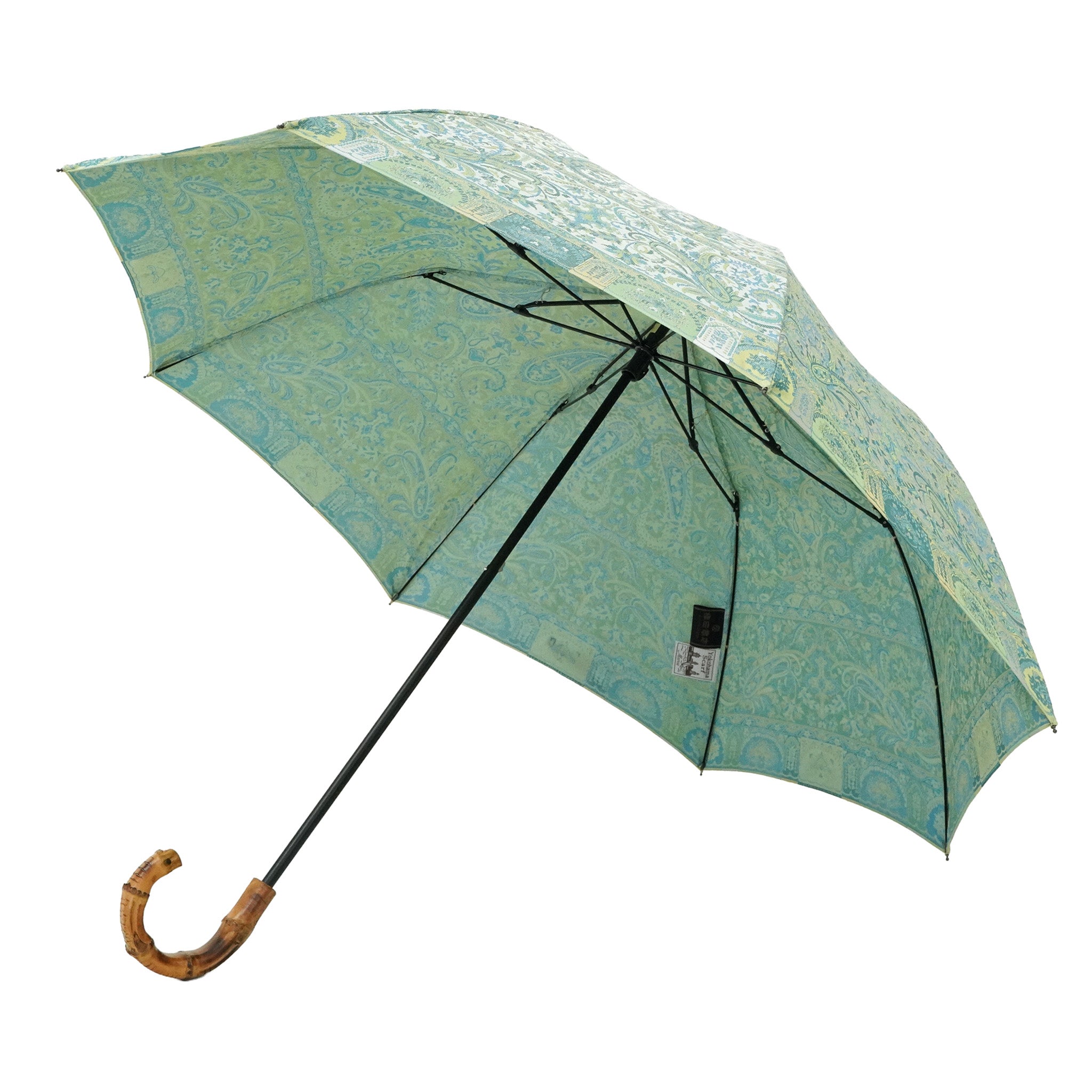 晴雨兼用折りたたみ傘 カシミール21 グリーン