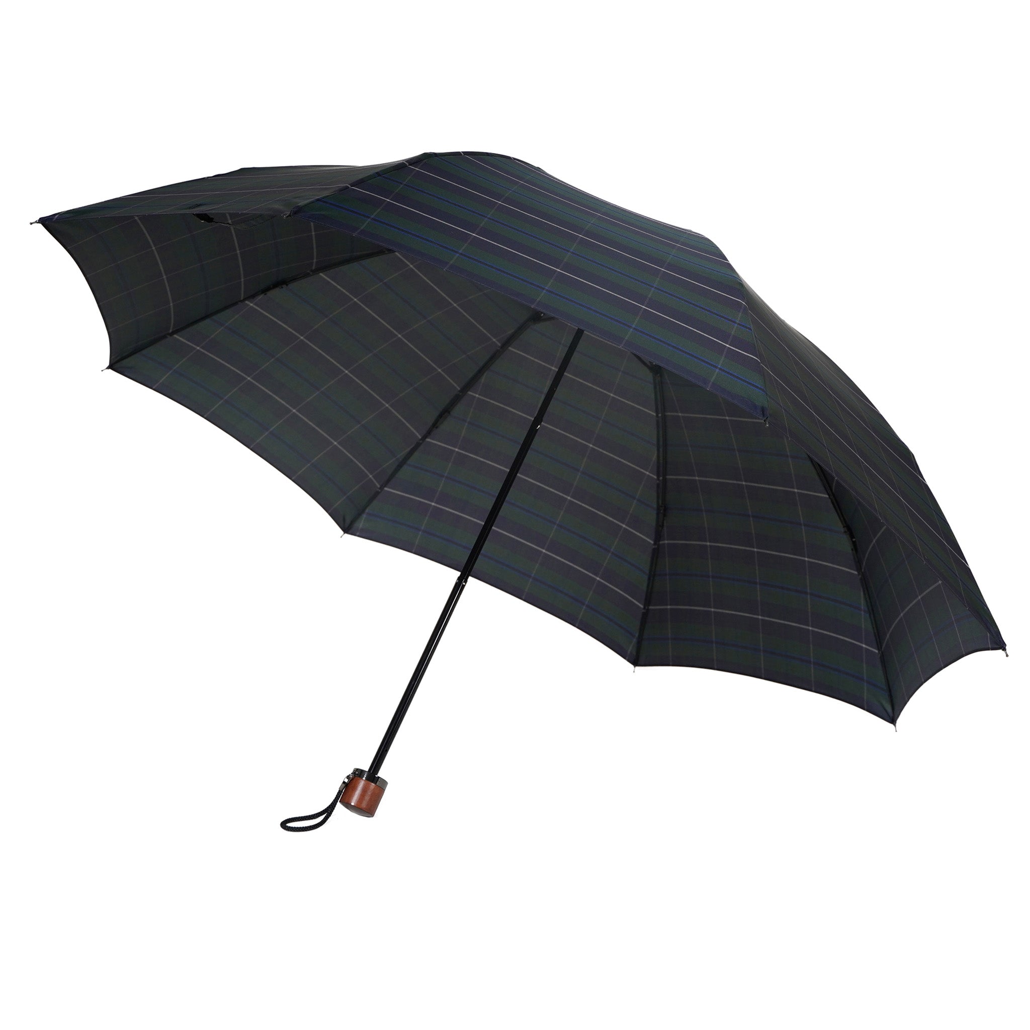 晴雨兼用 メンズ Makita Trad Douglas green 折りたたみ傘