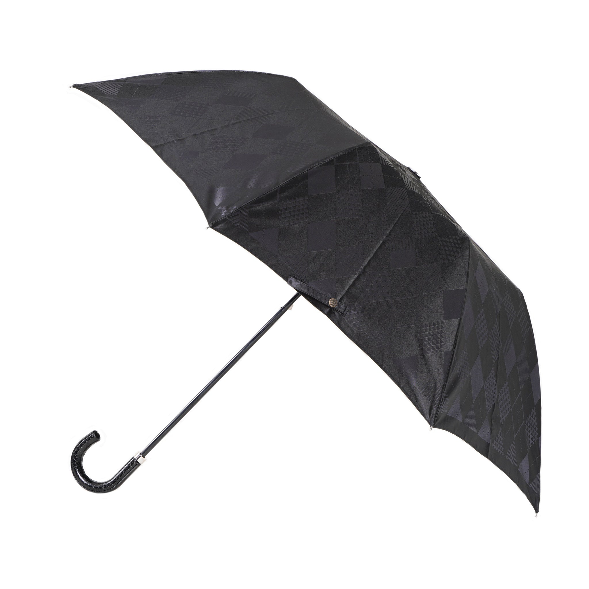 晴雨兼用 メンズ monotone アーガイル 折りたたみ傘