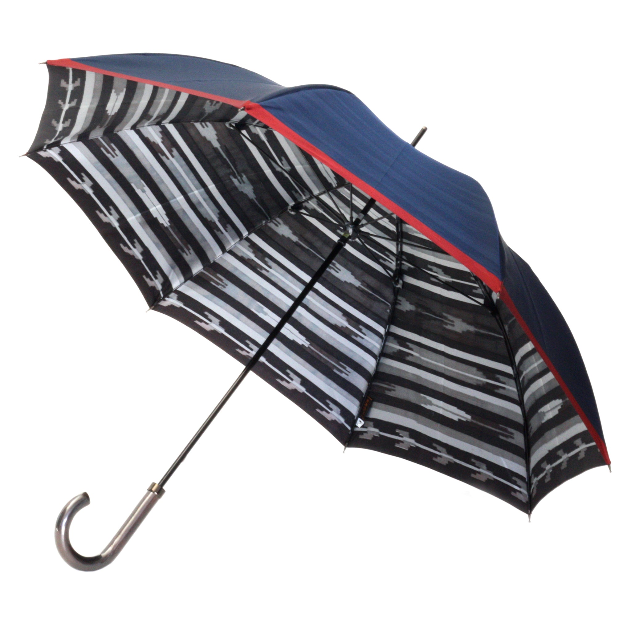 違いを楽しめる大人のメンズ傘！粋な晴雨兼用長傘8本骨65cm