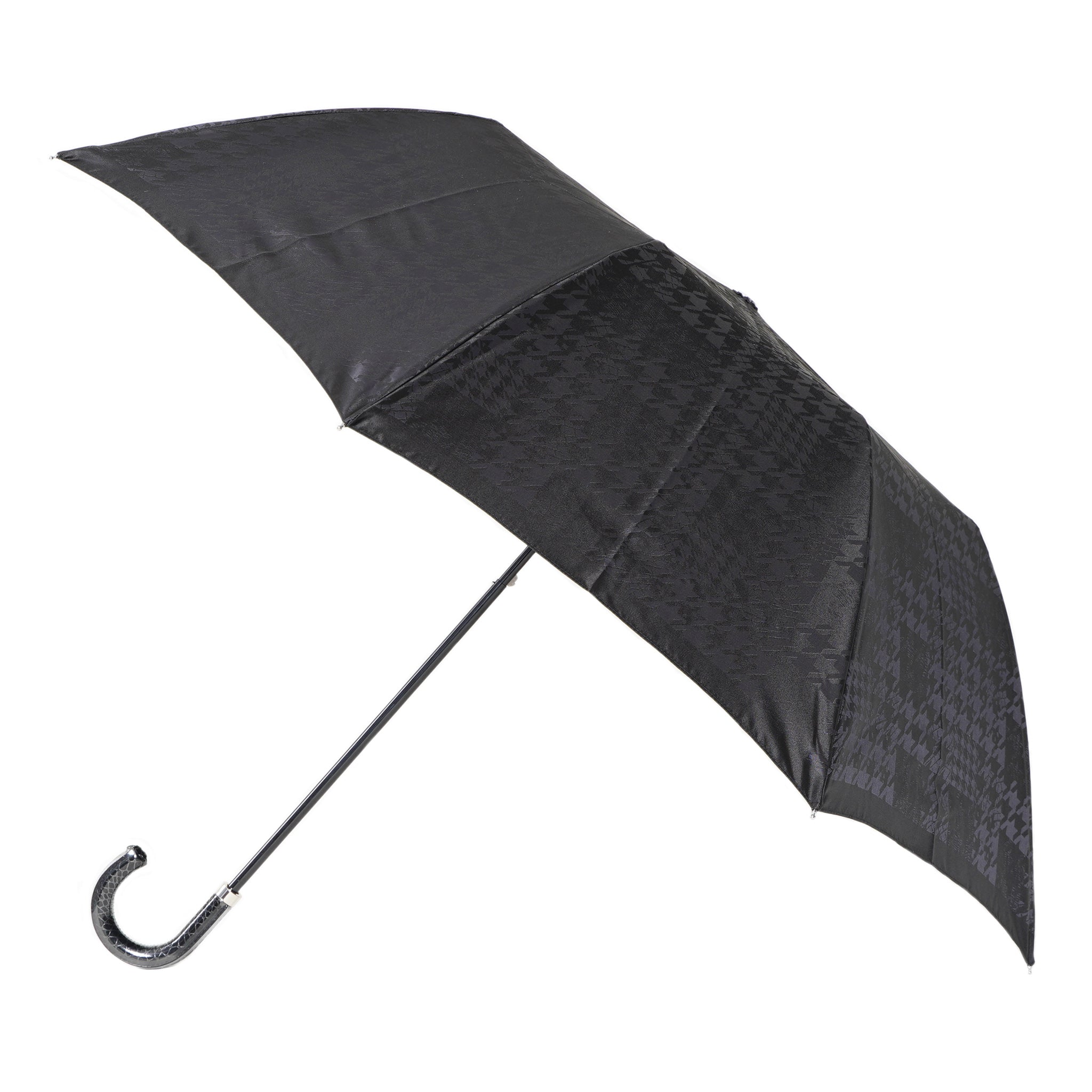晴雨兼用 メンズ monotone 千鳥チェック 折りたたみ傘