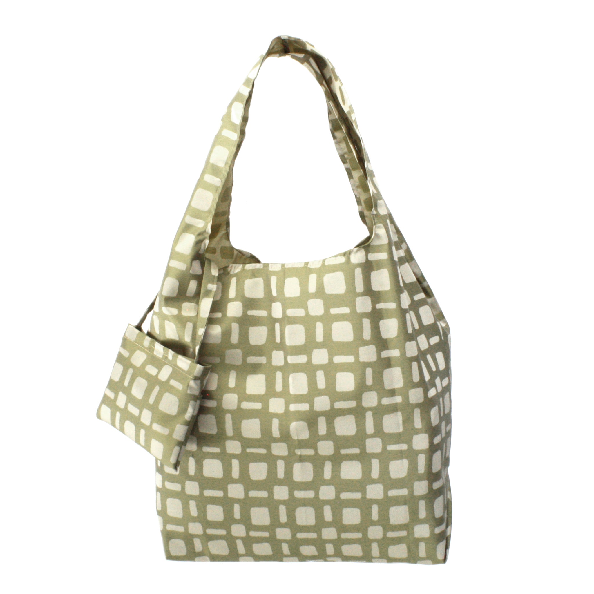 Umbrella Cloth Bag スクエアドット カーキ