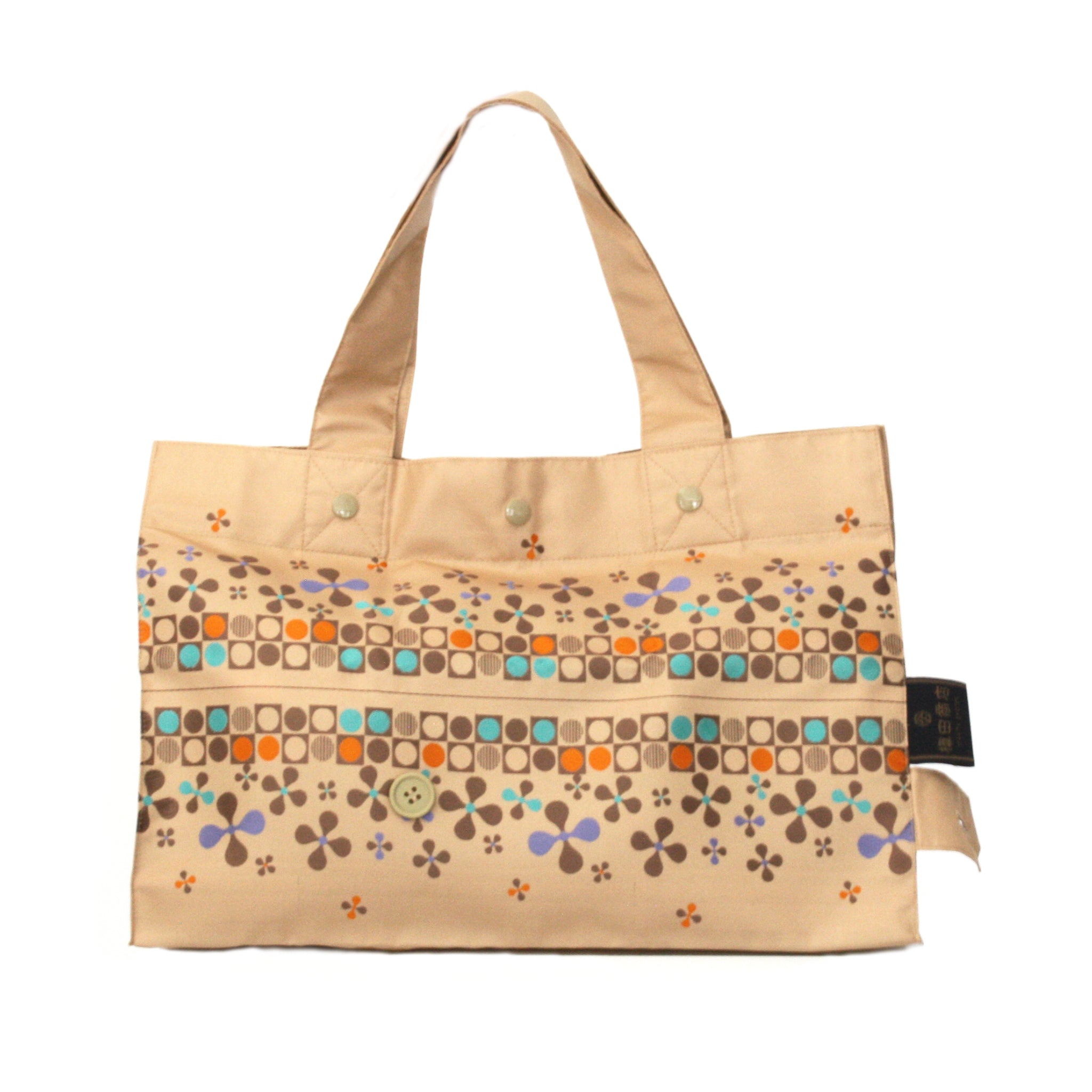 Lunch Tote フライングフラワー ベージュ