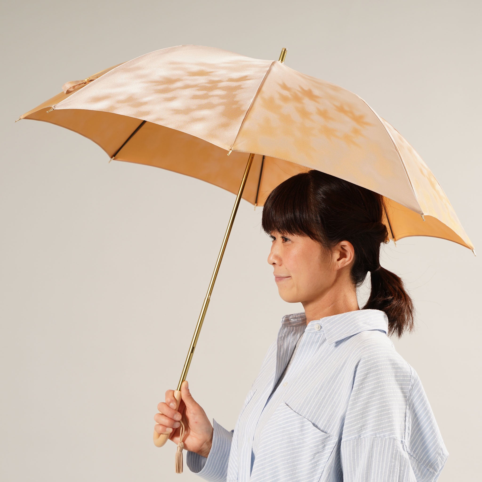 着物にも合うレディース日傘！晴雨兼用日傘8本骨50cm