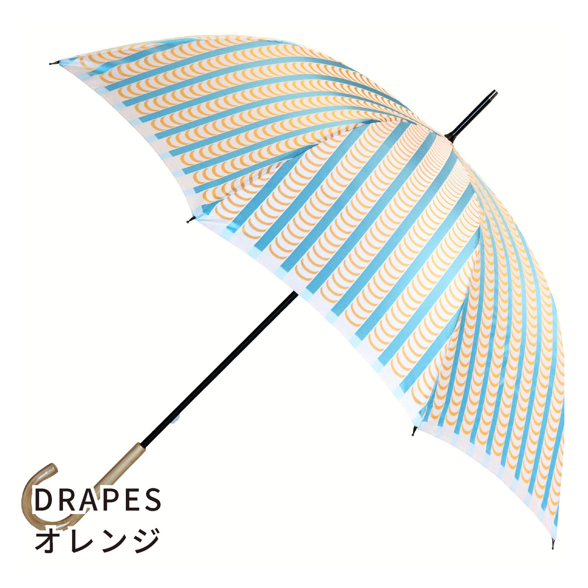 おしゃれな日傘にもなるレディース長傘！晴雨兼用雨傘8本骨60cm