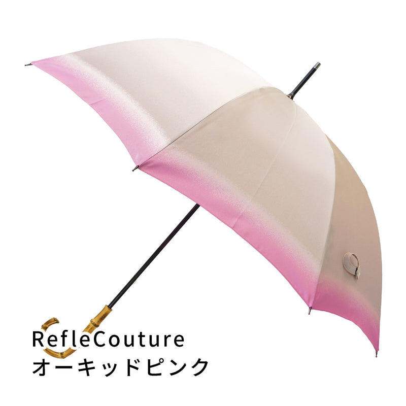 傘の日の悩みを解決するレディース長傘！晴雨兼用雨傘8本骨60cm