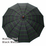 晴雨兼用　メンズ　Makita Trad　Black Watch　長傘