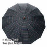 晴雨兼用　メンズ　Makita Trad　Douglas Green　長傘