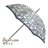 晴雨兼用　レディース　Stig L. FRUKTLADA　ホワイト　長傘