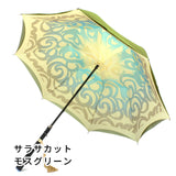 晴雨兼用レディース傘　1866　サラサカット　モスグリーン