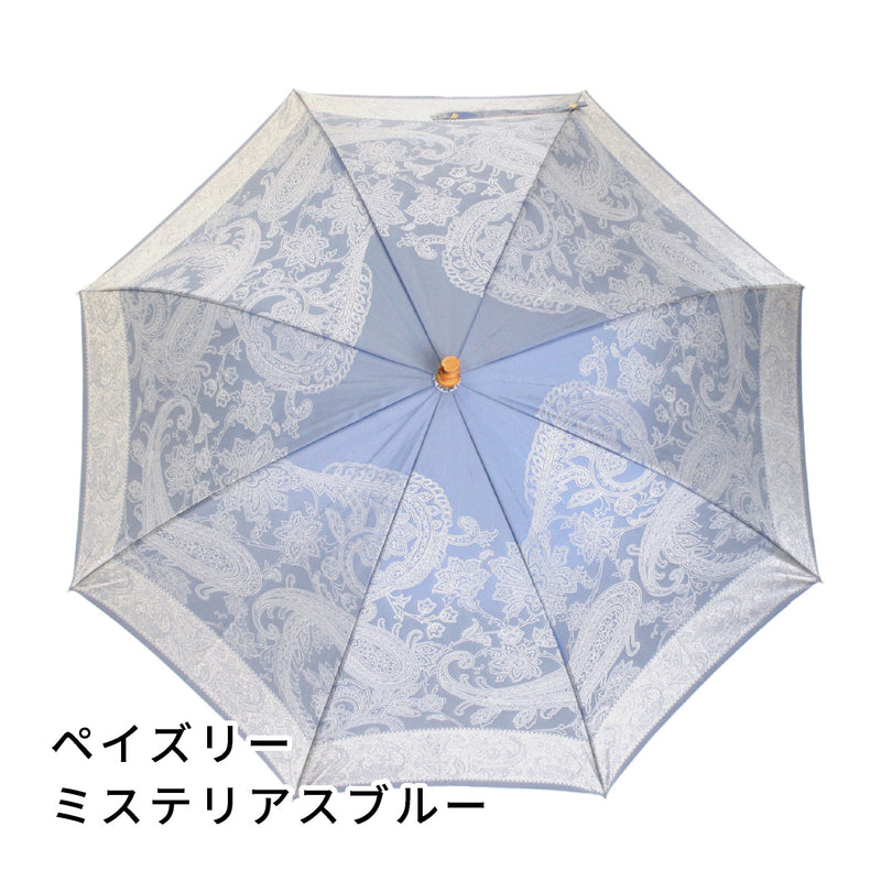 定番の人気デザインのレディース長傘！晴雨兼用雨傘8本骨60cm
