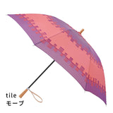 frozen　tile　長傘(ショートタイプ)　モーブ