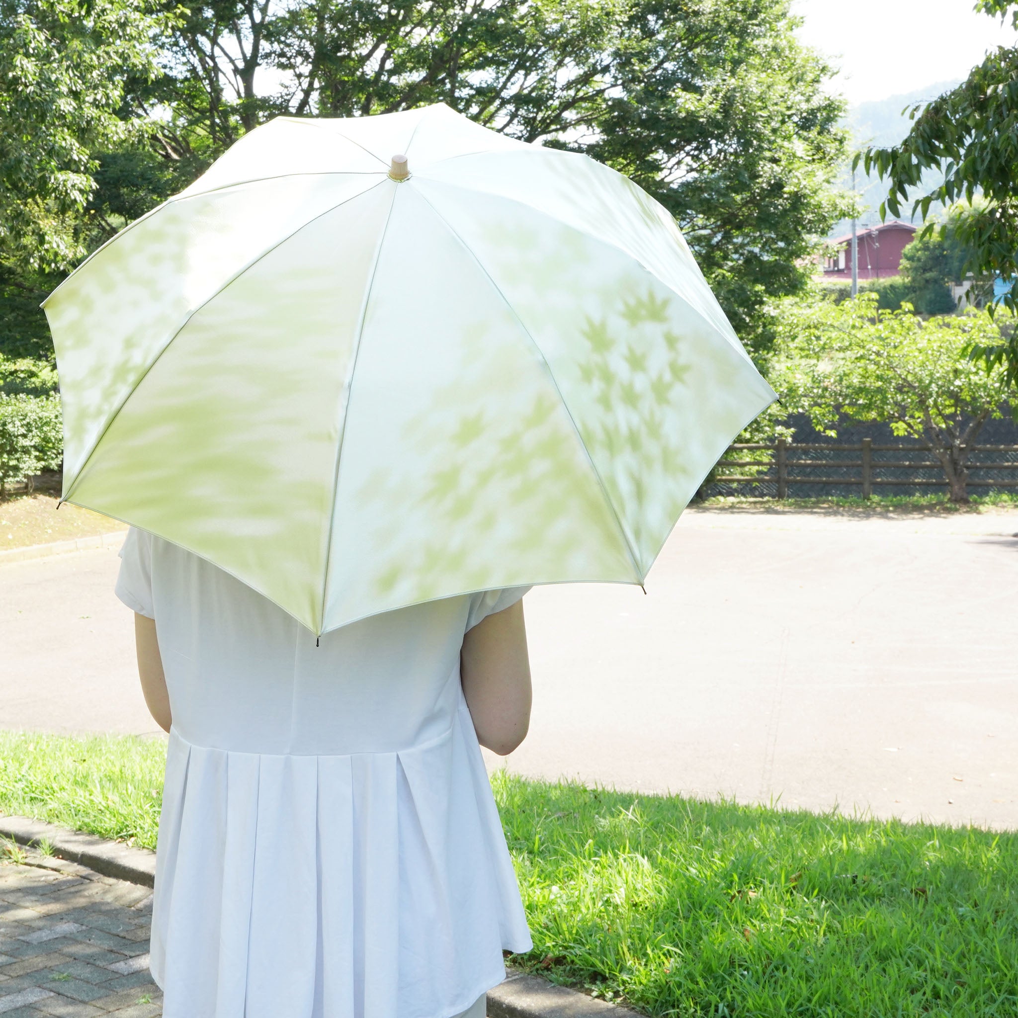 美しいレディース折りたたみ傘！晴雨兼用日傘8本骨50cm