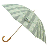 晴雨兼用日傘 feel.t ブロックカット オリーブ