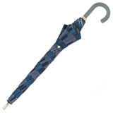 晴雨兼用日傘 feel.t ブロックカット ダークブルー