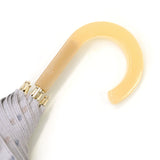 晴雨兼用日傘 feel.t 多色ボンボン ベージュ　手元