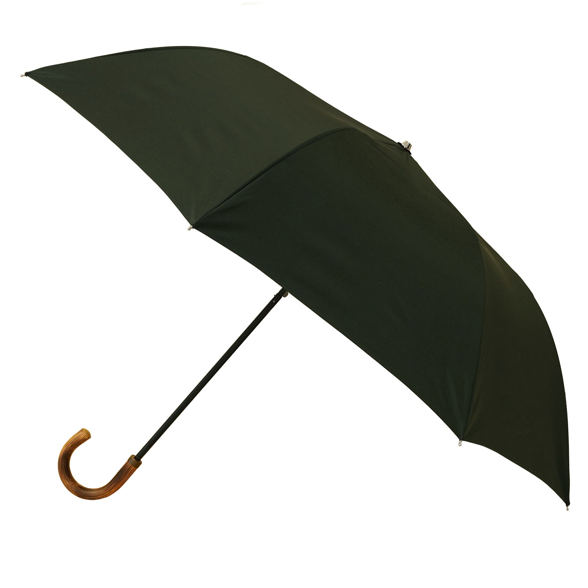 晴雨兼用メンズ折りたたみ傘　Makita Chaambray　グリーン