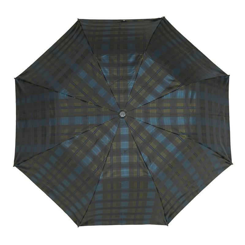 Shade check グリーンネイビー正面アングル