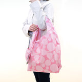 防撥水付きエコバッグumbrellaclothbag バブル ピンク使用イメージ