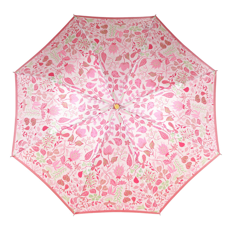 折りたたみ傘　ハーバリウム（ブライト）　ピンク