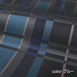 Shade　Noble Check　ブルー　生地