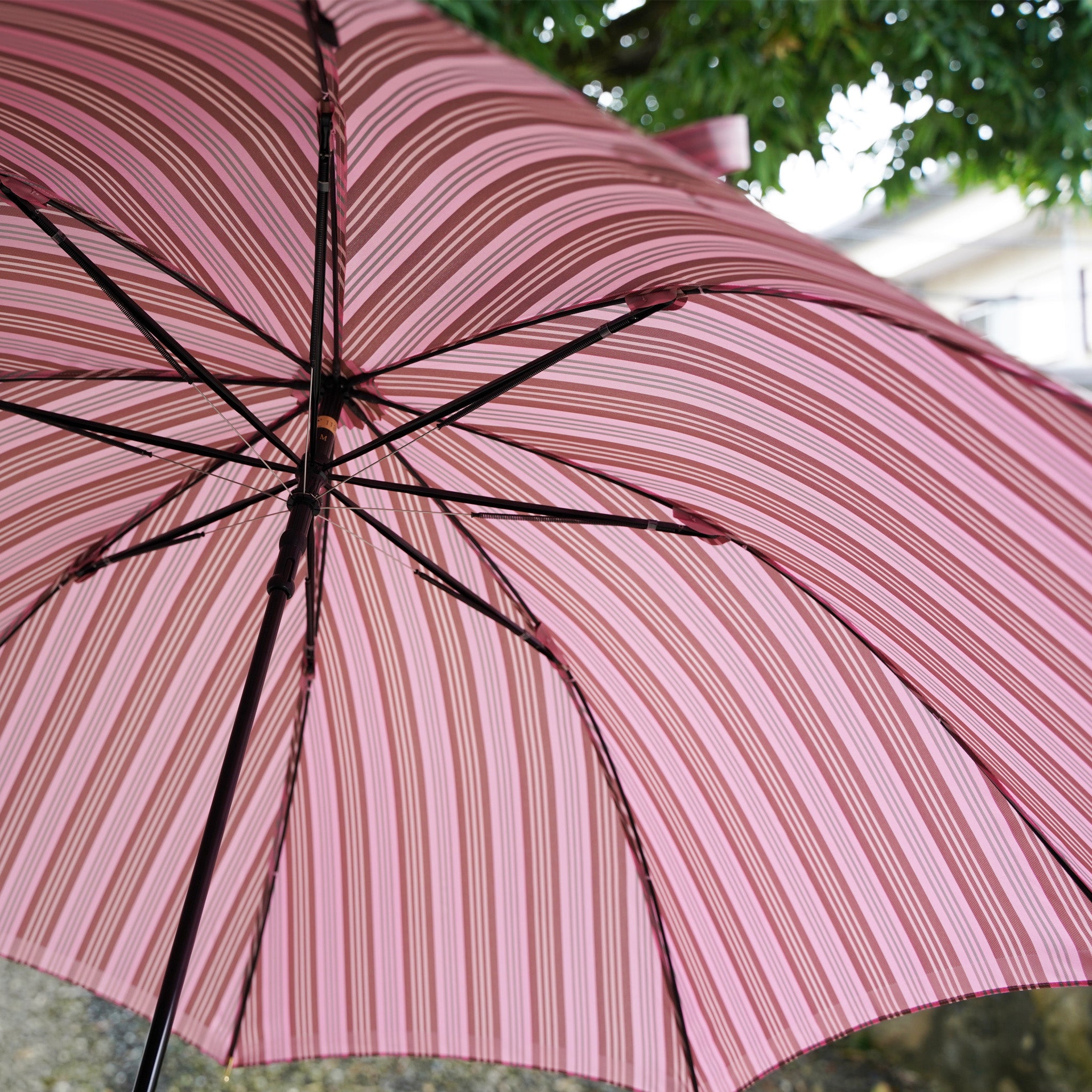 大人かわいいレディースのジャンプ傘！晴雨兼用雨傘8本骨60cm
