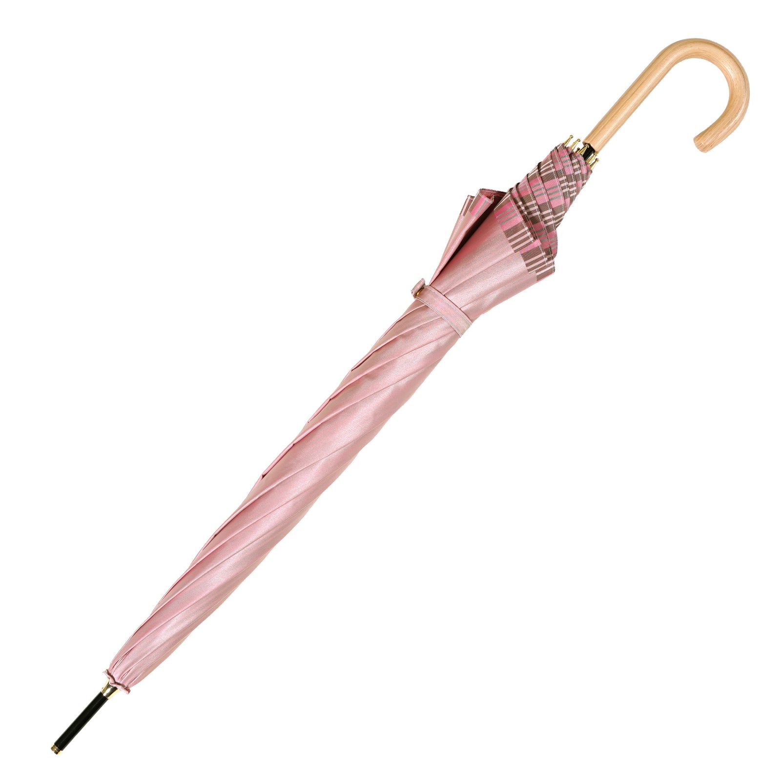 大人かわいいレディースのジャンプ傘！晴雨兼用雨傘8本骨60cm