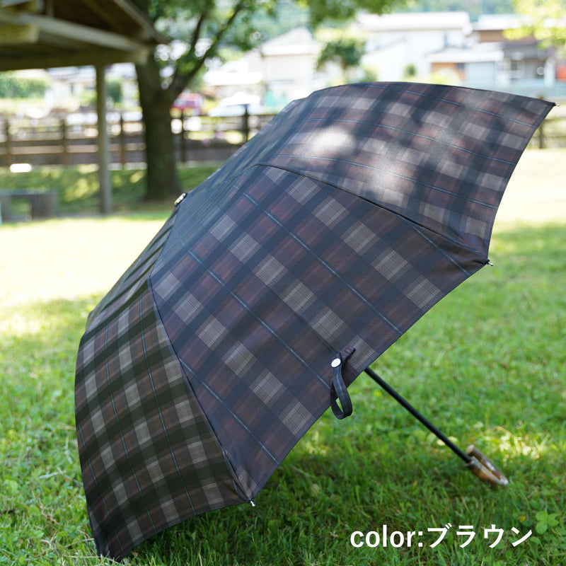 Shade　check　折りたたみ傘