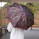 晴雨兼用　レディース　Stig L. HERBARIUM　レッド　折りたたみ傘