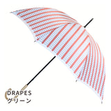 晴雨兼用　レディース　Stig L. DRAPES　ピンク　長傘