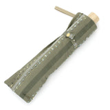 feel.t折りたたみファンシーストライプ カーキ