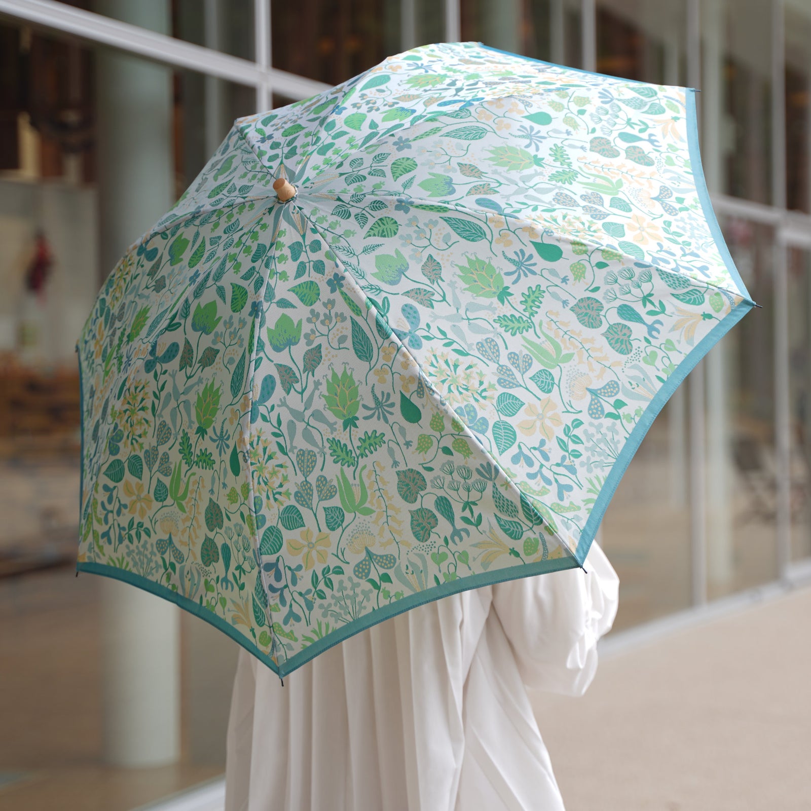 かわいい日傘にもなるレディース折りたたみ傘！晴雨兼用雨傘8本骨55cm