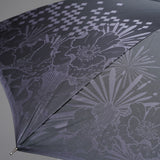 晴雨兼用　メンズ　monotone　花　長傘　柄アップ
