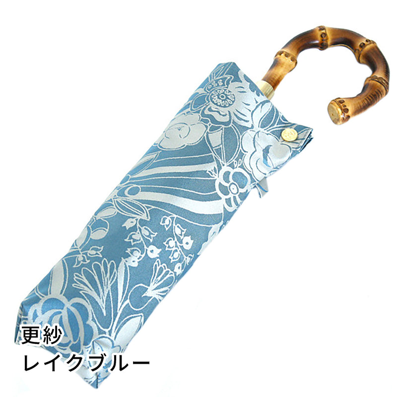 和風テイストのレディース折りたたみ傘！晴雨兼用雨傘8本骨55cm