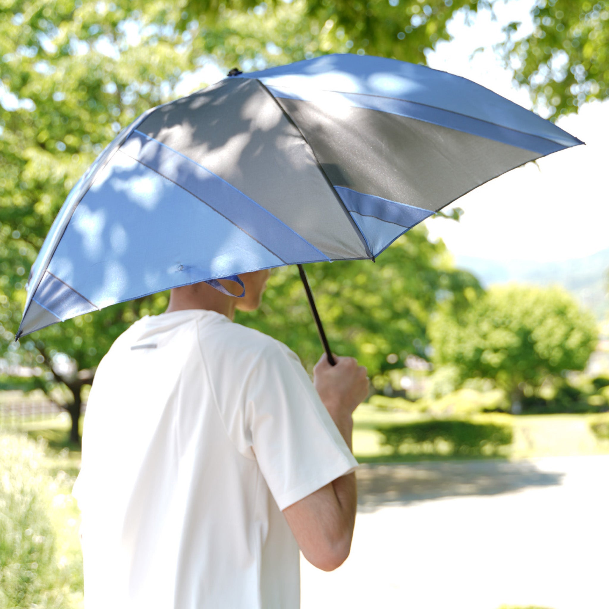 軽量・コンパクトなレディース折りたたみ傘！晴雨兼用雨傘6本骨55cm