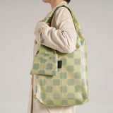 防撥水付きエコバッグumbrellaclothbag グリーン使用イメージ