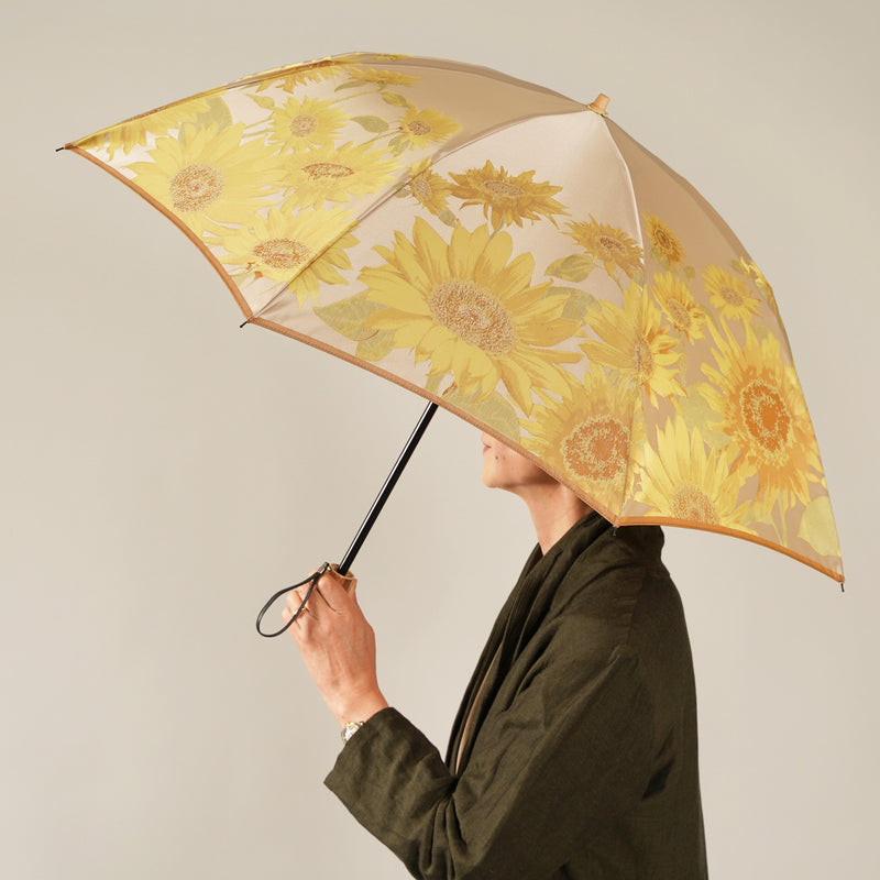 絵おり　向日葵（ひまわり）　折りたたみ傘