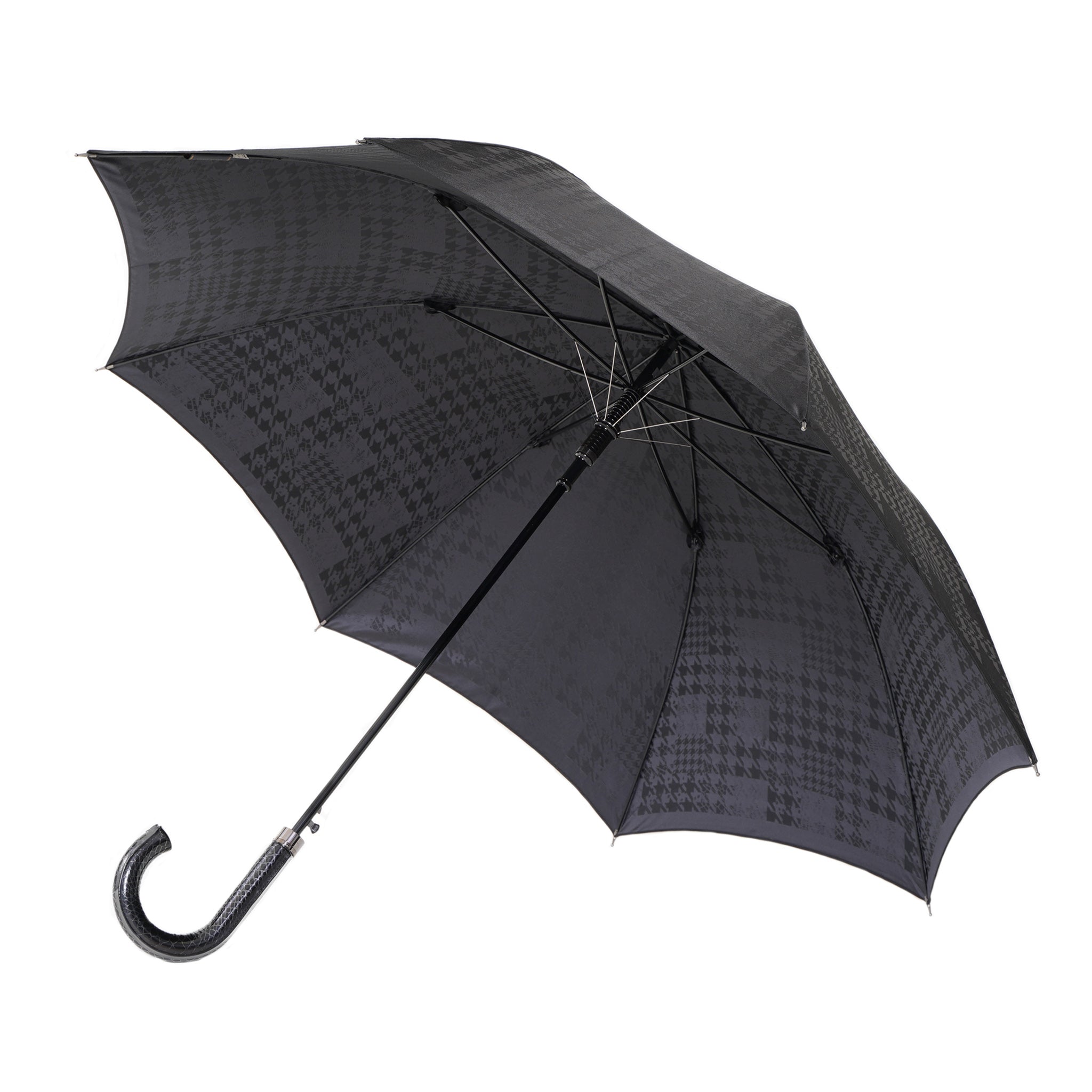晴雨兼用　メンズ　monotone　千鳥チェック　長傘