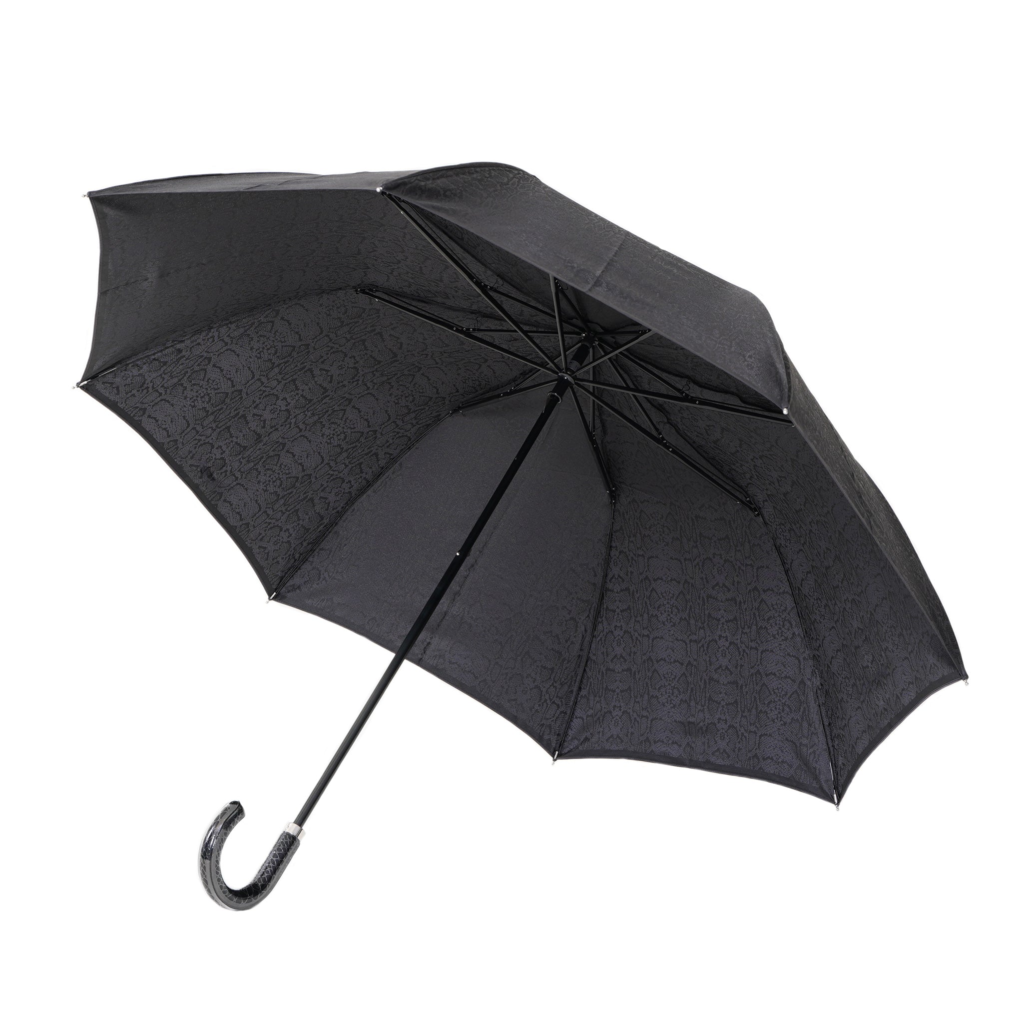 晴雨兼用　メンズ　monotone　パイソン　折りたたみ傘