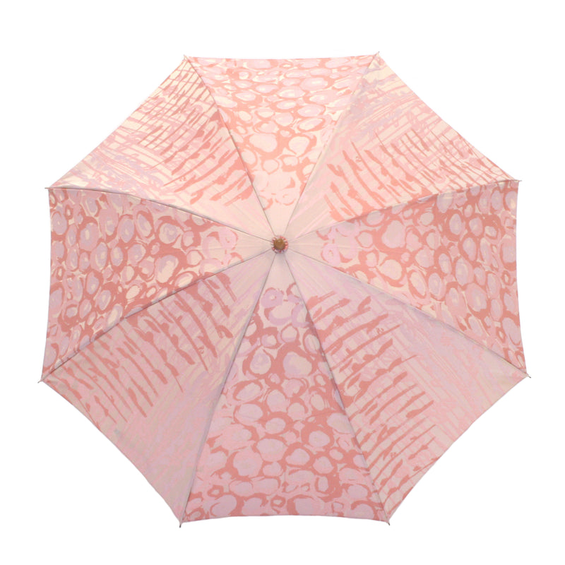 ピンク色の折り畳み傘