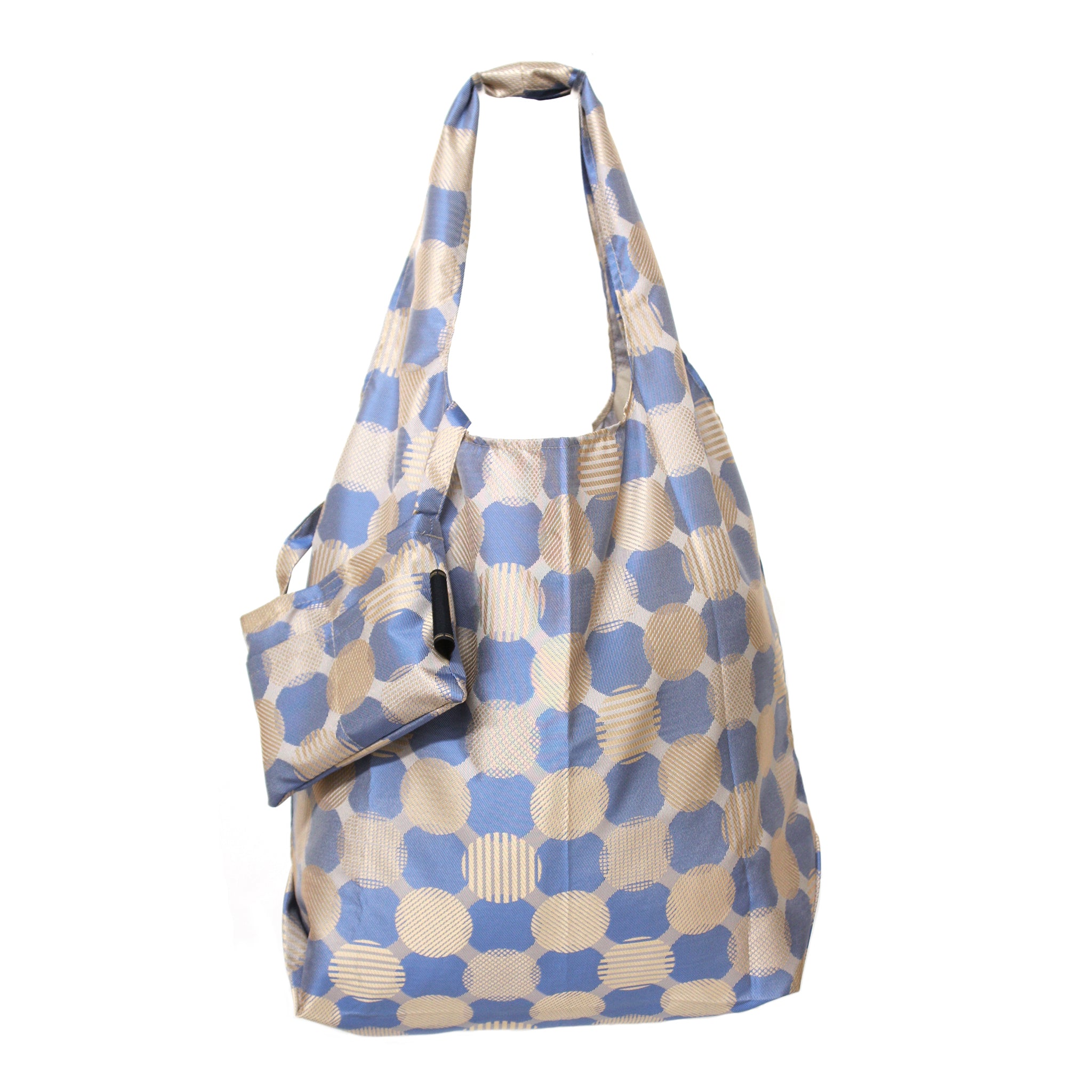 Umbrella Cloth Bag　ドットコラージュ　ブルー