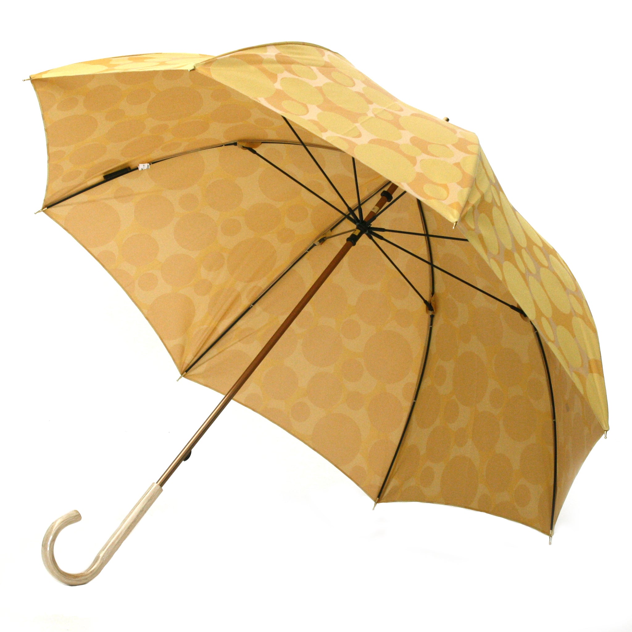 大人も楽しめるかわいいレディース長傘！晴雨兼用雨傘8本骨60cm