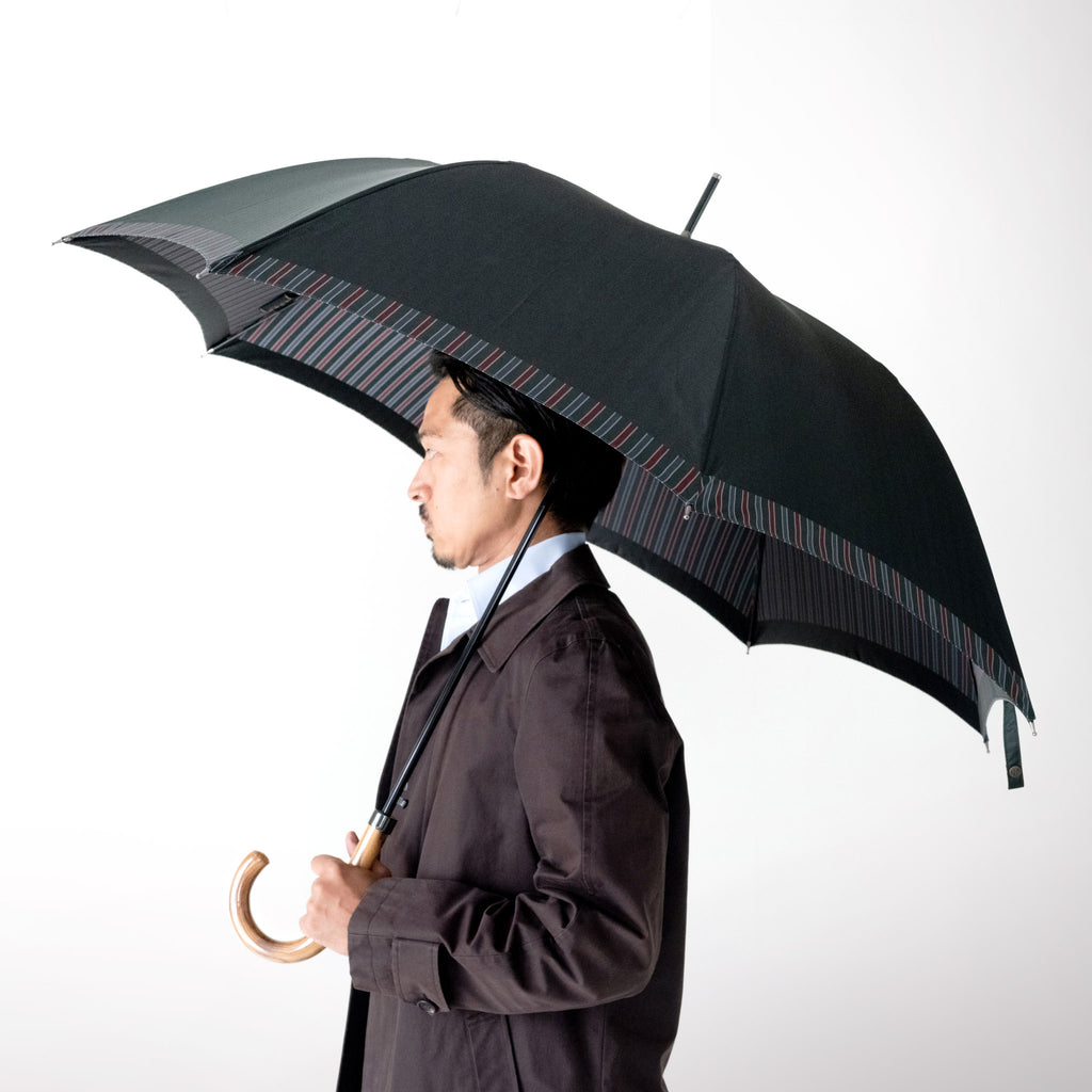 メンズ日傘にもおすすめ！UVカット加工のメンズ晴雨兼用傘 8本骨65cm