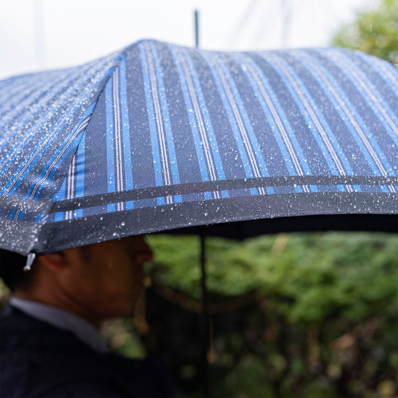 Tie Stripe×Plain BLUE – 槇田商店公式ショップ