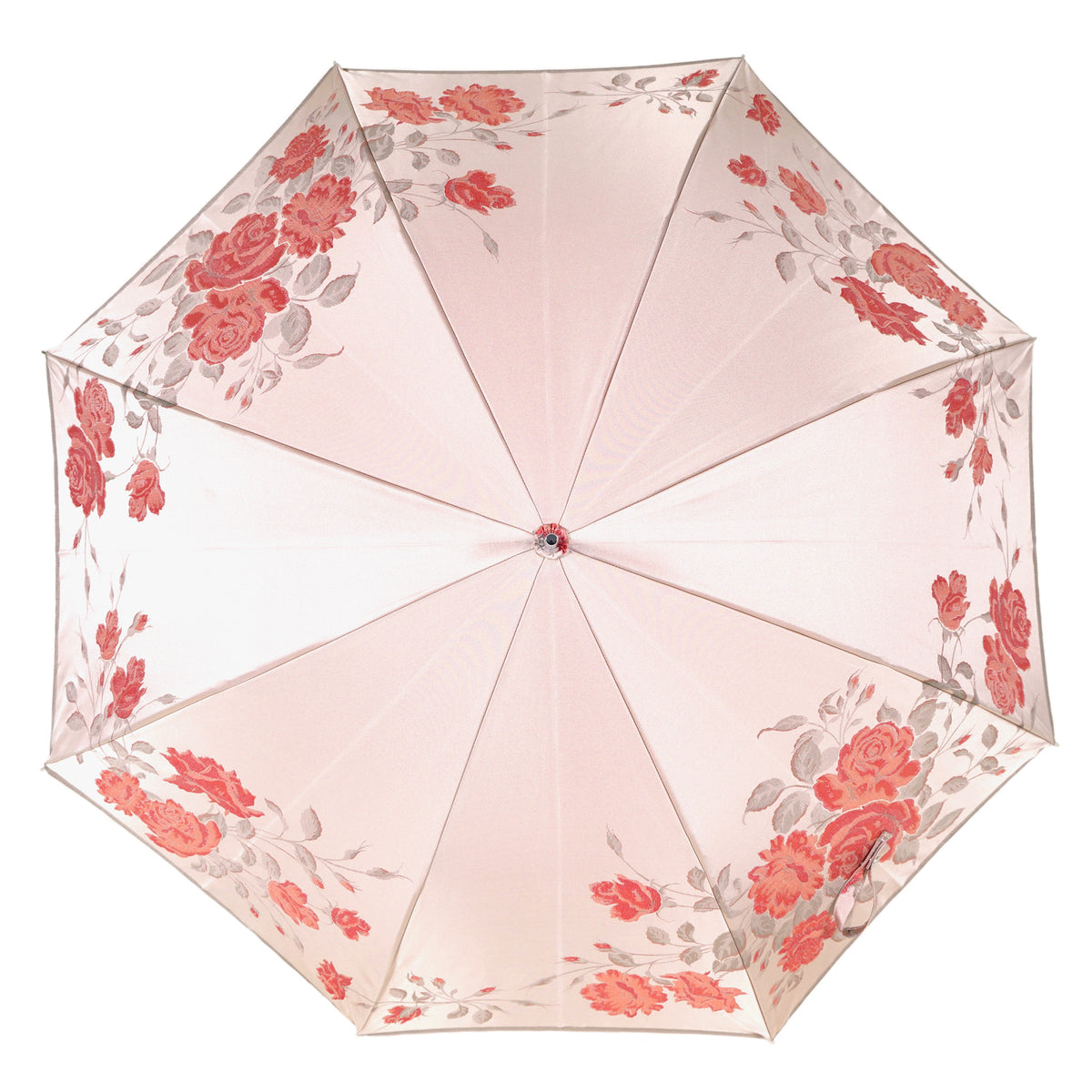 槇田商店　傘　ピンク　新品 伝統横濱スカーフ×槇田商店・折りたたみ日傘(10_ピンク系