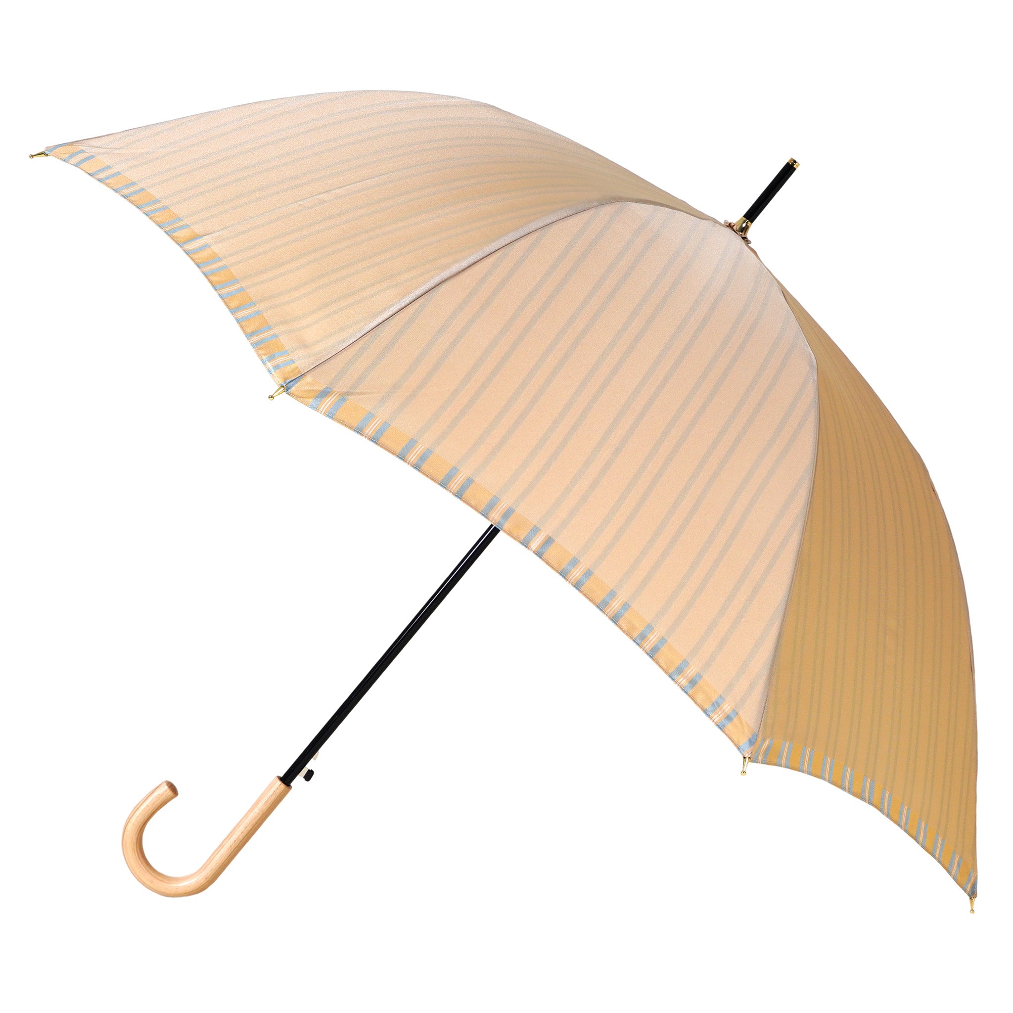 かわいらしさのあるレディースのジャンプ傘！晴雨兼用雨傘8本骨60cm